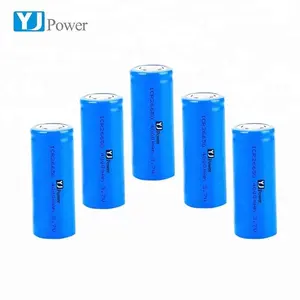 Cylindrique au lithium polymère batterie 26650 3.2V 4000mAh 3.7V 4000mAh rechargeable li ion batterie