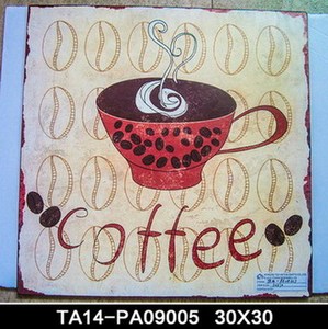 Vinyl wall <span class=keywords><strong>art</strong></span> decor cafetería - Product Image 5
