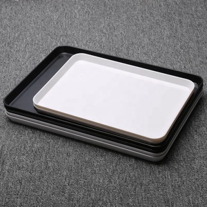 Bán Buôn Đồng Bằng Trắng <span class=keywords><strong>Melamine</strong></span> Khay Hình Chữ Nhật - Product Image 2