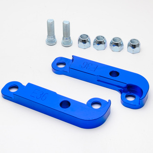 EPMAN EPMAN Kit de réglage de la direction pour un angle de braquage accru de 25%-30% avec adaptateurs de blocage de direction pour <span class=keywords><strong>BMW</strong></span> <span class=keywords><strong>E36</strong></span> <span class=keywords><strong>M3</strong></span>, entretoises de moyeu en aluminium EP-CAE36M3 - Product Image 3