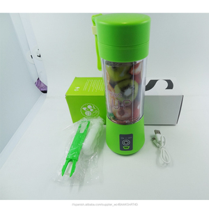 2018 grandes ventas! Precio barato del USB recarga 380 Ml hogar bottledjoy 6 cuchillas eléctrico mezclador licuadora botella - Product Image 1