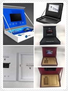 10.1 digitale "Display LCD Party <span class=keywords><strong>invito</strong></span> biglietti musicali di auguri con tasca, A4 Blank o customed Video Book Soft Cover - Product Image 6