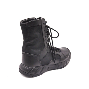 Botas tácticas súper ligeras de cuero negro Arena, suela de EVA vibrantes antideslizantes, altura del tobillo, entrenamiento de invierno, senderismo, zapatillas para correr - Product Image 3