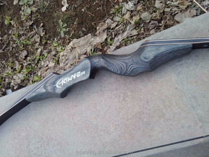 F172 RH & LH nero hunter big rock lungo arco di prendere giù arco per la caccia 60lbs - Product Image 6
