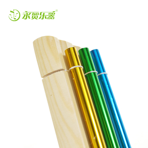 Venta al por mayor delicado campanas Orff golpea 3-tono campanas de viento Elm sólido pedestal de tubo de aluminio de Seiko la producción de juguetes de <span class=keywords><strong>los</strong></span> niños - Product Image 6