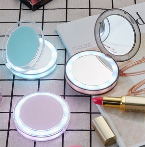 Portable Hand Pocket <strong>Mirror</strong> with Led Light with 12 Bright LED Lights <strong>Small</strong> Pocket <strong>Mirrors</strong> Wholesale - Product Image 4