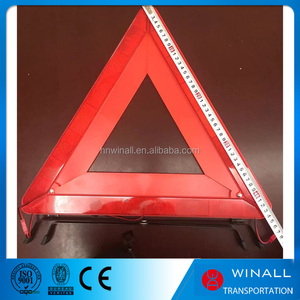 Road block phản xạ và led nhấp nháy ánh sáng dừng cảnh báo đăng tam giác - Product Image 5