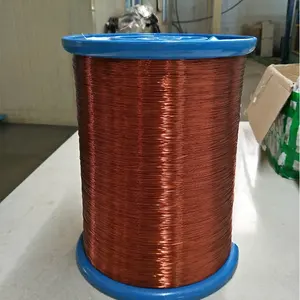 उच्च गुणवत्ता 0.1 ~ 1.0mm solderable पॉलिएस्टर enameled सीसीए तार