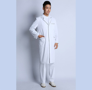 La cina Ha Fatto bianco del medico uniformi/camice <span class=keywords><strong>da</strong></span> laboratorio/camice bianco - Product Image 4