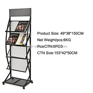 Expositor de Revistas para Biblioteca, Estante para Folletos - Product Image 2