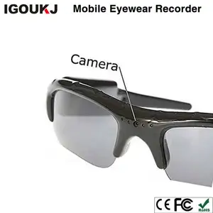 Factory 480P Camera Multifunction Wireless Sunglasses DV Sun Glasses video for Driving mobile eyewear recorder TF Card