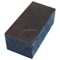 Bloc de revêtement de sol en caoutchouc balistique pour stand de tir, certifié CE EN1177, granulés EPDM, épaisseur 50/100/200 mm, carré/interverrouillable