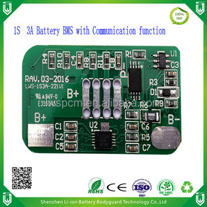 Đồng hồ thông minh Polymer Li Ion pin pcba 3.7V thông minh <span class=keywords><strong>PCB</strong></span> PCM mô-đun tùy chỉnh Lithium Ion 1S BMS - Product Image 5