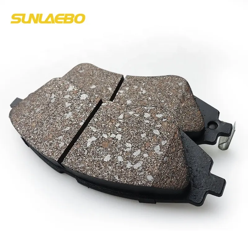 Top quality car brake pad ceramic semi-metallic autozone front auto brake pads