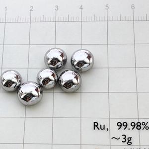 Cuentas de metal de rutenio 3G pellet <span class=keywords><strong>Ru</strong></span>≥ 99.98% Muestra de rutenio - Product Image 2