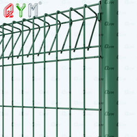 Clôture de sécurité en fil de fer soudé galvanisé, clôture BRC pour jardin
