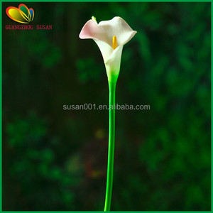 Haute qualité <span class=keywords><strong>Fleur</strong></span> Artificielle PU Real Touch Calla Lily pour Décoratif - Product Image 1