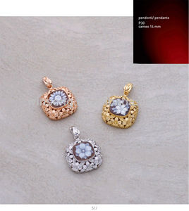 จี้เงินแท้ 925 ประดับมุก ผลิตในอิตาลี - Product Image 1