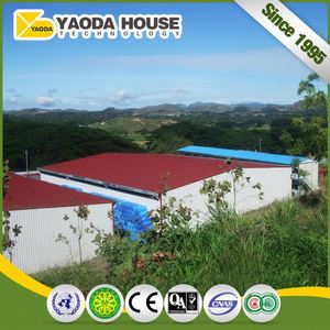 Proveedores de China Fácil Construir Prefabricada Cobertizo Granja Lechera De Acero Estructural - Product Image 4
