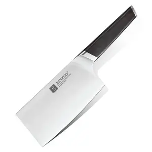 Chopping Kitchen Knife 6.5 Inch 56-58HRC X5cr15mov Steel Kitchen Cut Usage Promotion Gift Carbon Steel German Steel Cleaver Chopping Knife