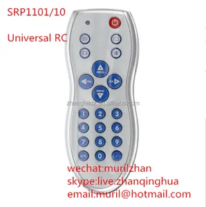 High Quality Silvery SRP1101/10 Universal Remote Control for Philips Perfect Replacement Easy Zapping