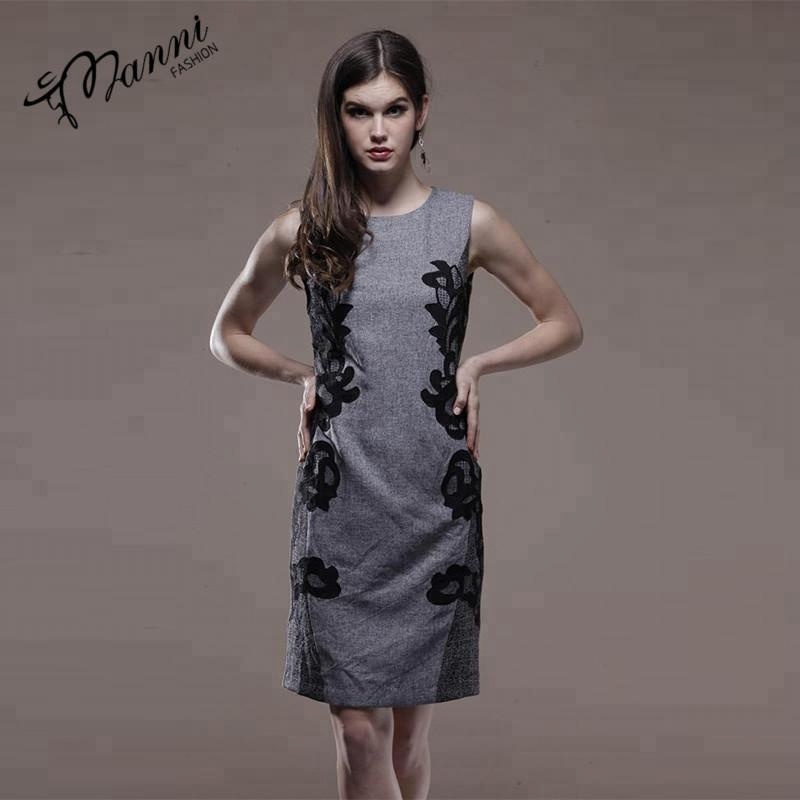 Новый дизайн осень вечернее платье платья Оптовая цена