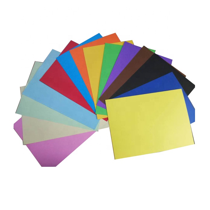 Raco Color Paper Color Cardboard and Paper Board with A4 Size