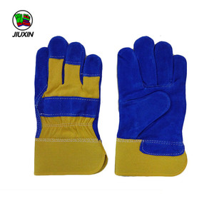 Factory made high quality glove Split <span class=keywords><strong>cow</strong></span> leather material - Product Image 3