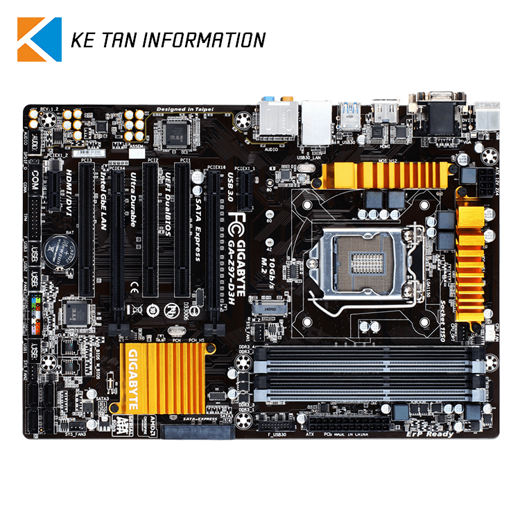 GIGABYTE Intel GA-Z97-D3H 32 Гб DDR3 LGA 1150 игровой материнской платы