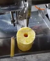 Pineapple Skin Removing Machine, Pineapple Peeler