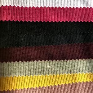 <span class=keywords><strong>Tissu</strong></span> en maille côtelée <span class=keywords><strong>extensible</strong></span> en polyester et élasthanne, fabrication de tricot en <span class=keywords><strong>jersey</strong></span> simple, vente chaude - Product Image 6
