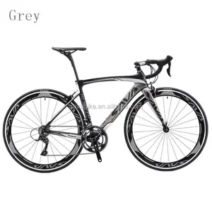 SAVA fabbrica all'ingrosso telaio in carbonio bici da strada bicicletta 18 velocità 700c in stock bici da corsa in fibra di carbonio ghiaia