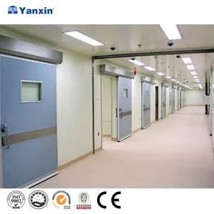 Yanxin Industri Otomatis Manual Sliding Kamar Rumah Sakit Pintu Ruang Operasi Pintu