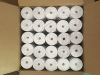 Papel térmico 2 1/4 "X 50 'Pos Papel de recibo, 50 rollos de caja registradora Rollo de marca SJPACK