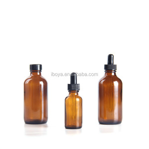Ventas 1 oz Ámbar Claro Boticario Frascos botellas de vidrio Azul Cobalto Verde para la medicina - Product Image 4