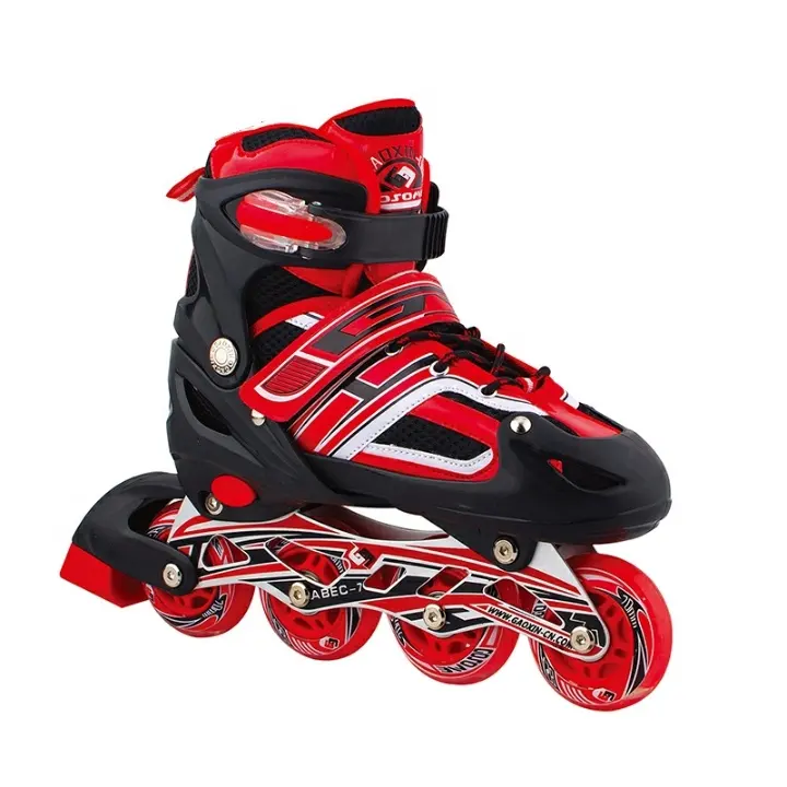 Verstelbare Inline Skate Met Pu Wiel Voor Kids Schoenen Verstelbare