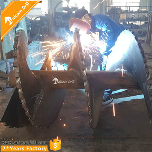 Cutter 16mn 1000mm Hard Rock Cfa Boorgat Boormachine Rig Gebruikt Stapel Driver Bodem Tractor Hydraulische Vijzel Boor Voor koop - Product Image 5