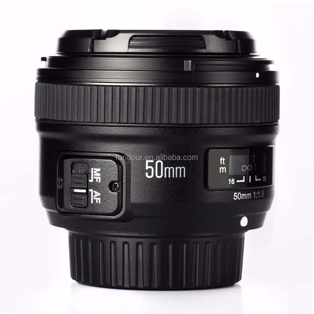 자동 초점 렌즈 Nikon DSLR ,50mm f1.8 렌즈 YONGNUO YN50MM F1.8 대형 조리개