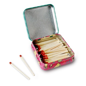 Boîte d'allumettes en étain, 10 pièces, emballage bon marché - Product Image 5