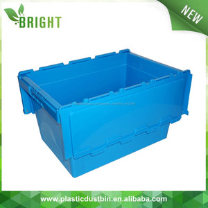 <span class=keywords><strong>60L</strong></span> PP 3 kg Écologique logistique Pliant <span class=keywords><strong>caisse</strong></span> de sécurité en <span class=keywords><strong>plastique</strong></span> avec couvercle - Product Image 2