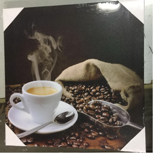 Grano de café precio más bajo la luz led por pinturas de la lona, LED enmarcado pintura <span class=keywords><strong>del</strong></span> <span class=keywords><strong>arte</strong></span> casa decoración de la pared - Product Image 1