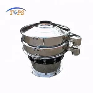 No Sanitary Corner Industrial Sieve Shaker Circular Flour Milk Powder Vibrating Sieve Screen Machine Vertical Vibration Motor CE