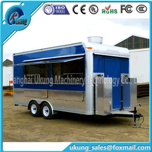 2016 venta caliente mejor calidad salamandra Grill comida comida comida Trailer Trailer trailer de coco con ruedas grandes - Product Image 1
