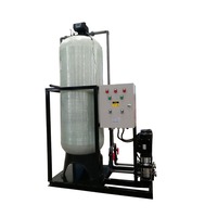 Système de filtration à lit profond avec lavage en contre-courant continu, filtre à sable/carbone