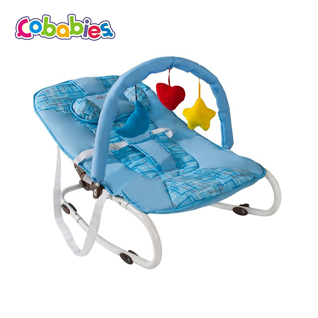 Cobabies EN12790 портативный рокер регулируемые детские рокеры с ручным ремнем
