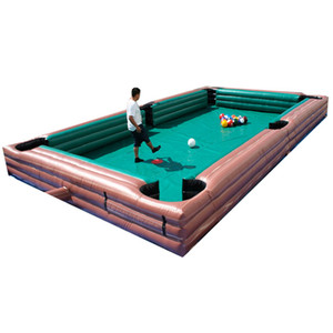 Con Người Inflatable Bàn Tại Bể Bơi, bơm hơi Khổng Lồ <span class=keywords><strong>billiards</strong></span> bảng, bi da bóng lĩnh vực - Product Image 1