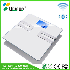 Gran cuerpo wifi sana calefacción pequeña inducción vidrio templado inteligente bluetooth de grasa visceral 100kg balanzas - Product Image 3