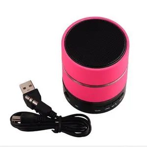 2022 HIGI Innovative Business Ideas S09 Bluetooth Speaker With Led Lighting Circles