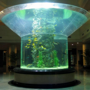 Custom Grote maat Acryl ronde <span class=keywords><strong>aquarium</strong></span> <span class=keywords><strong>aquarium</strong></span> met one-stop service - Product Image 3