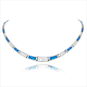 Collar de ópalo de joyería de moda Plata de Ley 925 - Product Image 6